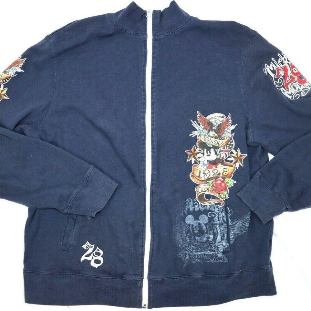Disneyland Micky Mouse Zip Up Collectable Jacket